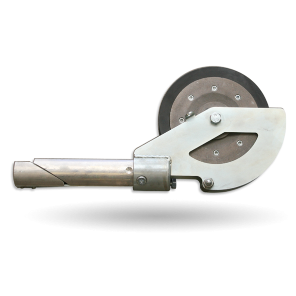 Short guiding device with 1 idler pulley