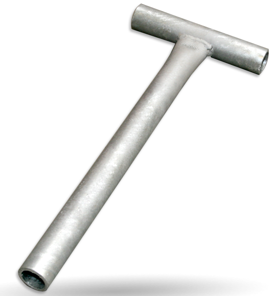 Tubo de montaje en T