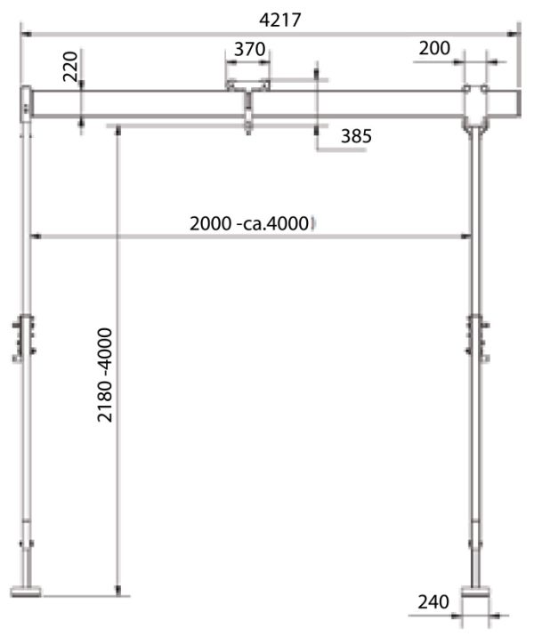 Feltes Maxi overhead crane - Image 2