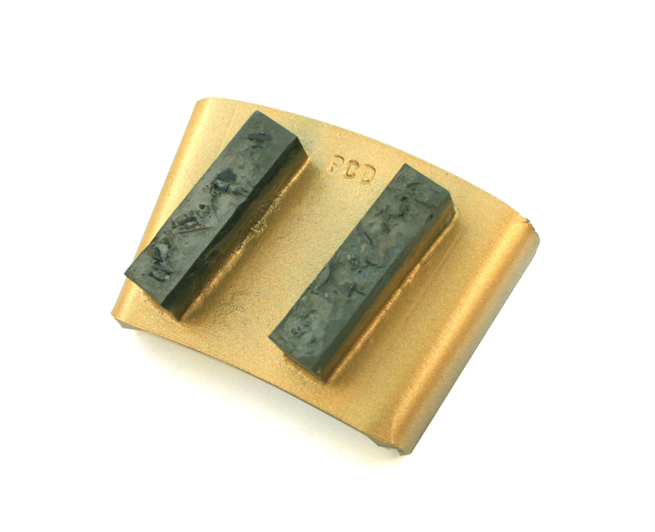 Piranha plates with polycrystalline agglomerate segment