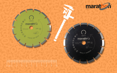 ¿Por qué importa la altura del segmento en un disco diamantado?